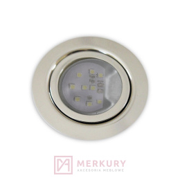 Oprawa meblowa LED OL-21 2W 12V zimny biały, chrom MERKURY Akcesoria Meblowe