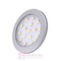 Oprawa meblowa LED ORBIT 1,5W neutralny biały aluminium mat MERKURY Akcesoria Meblowe