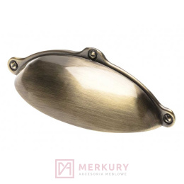 Uchwyt meblowy MARSALA 64mm mosiądz szczotkowany MERKURY Akcesoria Meblowe