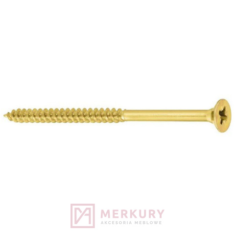 Wkręt hartowany z łbem stożkowym 4,5x70mm KMH MERKURY Akcesoria Meblowe