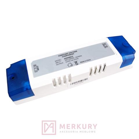 Zasilacz LED driver 6,67A 12VDC 80W MERKURY Akcesoria Meblowe