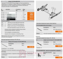 TIP-ON BLUMOTION do MERIVOBOX "L1" T60H4340 ≤20kg, NL=350-600mm jasnoszary MERKURY Akcesoria Meblowe