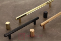 Uchwyt meblowy relingowy RE32 złoty mat 192/233mm złoty mat MERKURY Akcesoria Meblowe