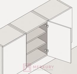 Zawias meblowy nakładany BLUM 71B3590 BLUMOTION Clip-T 110° MERKURY Akcesoria Meblowe