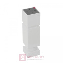 Nóżka meblowa regulowana NMK biały mat H-150mm MERKURY Akcesoria Meblowe