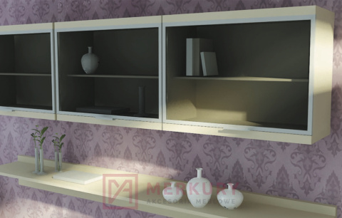 Uchwyt krawędziowy długi U9 G9 biały mat 1000mm SKLEP INTERNETOWY MERKURY AKCESORIA MEBLOWE