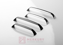 Uchwyt meblowy SONGO C-3484 czarny mat 128mm MERKURY Akcesoria Meblowe