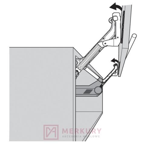 Zestaw podnośników AVENTOS HL BLUM 20L3900.06, H-450-580mm SKLEP INTERNETOWY MERKURY AKCESORIA MEBLOWE Zestaw podnośników AVENTOS HL BLUM 20L3900.06, H-450-580mm SKLEP INTERNETOWY MERKURY AKCESORIA MEBLOWE