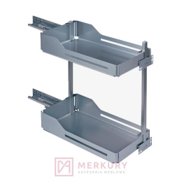 Kosz cargo PEKA SNELLO szary 300mm MERKURY Akcesoria Meblowe