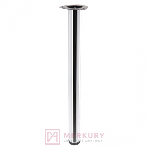 Noga meblowa fi60mm H-1100 NM-S61100-01A chrom połysk MERKURY Akcesoria Meblowe Noga meblowa fi60mm H-1100 NM-S61100-01A chrom połysk MERKURY Akcesoria Meblowe