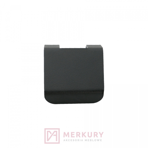 Uchwyt krawędziowy FLEXI czarny mat 45mm MERKURY Akcesoria Meblowe Uchwyt krawędziowy FLEXI czarny mat 45mm MERKURY Akcesoria Meblowe