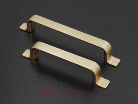 Uchwyt meblowy SCHAFFNER HUGO złoty szczotkowany 96mm MERKURY Akcesoria Meblowe Uchwyt meblowy SCHAFFNER HUGO złoty szczotkowany 96mm MERKURY Akcesoria Meblowe