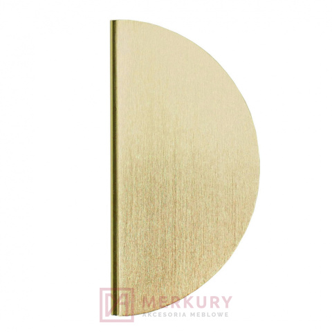 Uchwyt meblowy SCHAFFNER MOON złoty szczotkowany 64mm MERKURY Akcesoria Meblowe