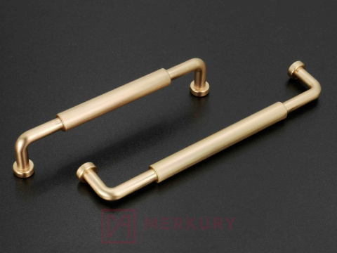 Uchwyt meblowy relingowy SCHAFFNER FLO złoty szczotkowany 320mm MERKURY Akcesoria Meblowe Uchwyt meblowy relingowy SCHAFFNER FLO złoty szczotkowany 320mm MERKURY Akcesoria Meblowe