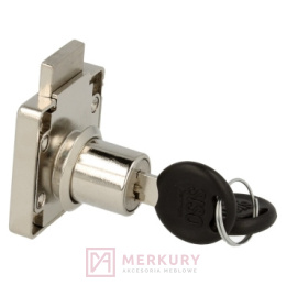 Zamek meblowy kwadratowy SISO X-850 19x22mm MERKURY Akcesoria Meblowe