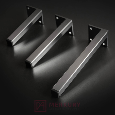 Nóżka meblowa NOMET Z-4615 H-150mm czarny mat MERKURY Akcesoria Meblowe Nóżka meblowa NOMET Z-4615 H-150mm czarny mat MERKURY Akcesoria Meblowe