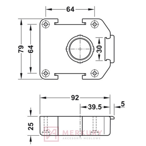 Nóżka regulowana HAFELE AXILO H-180mm, komplet profil 637.76.356 + płytka 637.76.333 Nóżka regulowana HAFELE AXILO H-180mm, komplet profil 637.76.356 + płytka 637.76.333