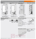 Prowadnica MERIVOBOX BLUMOTION 453.500BZ 70kg ponad pełen wysuw MERKURY Akcesoria Meblowe