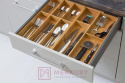 Wkład na sztućce bambusowy 41213.002.001 bambusowy 100x472-474mm  MERKURY Akcesoria Meblowe