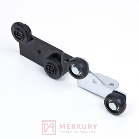 Zestaw system przesuwny EURO, 2 drzwi, aluminium, 2m MERKURY Akcesoria Meblowe Zestaw system przesuwny EURO, 2 drzwi, aluminium, 2m MERKURY Akcesoria Meblowe