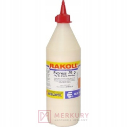 Klej meblowy RAKOLL EXPRESS 25 D 0,5kg MERKURY Akcesoria Meblowe