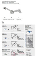 Podnośnik mechaniczny PD-PD000-001 chrom MERKURY Akcesoria Meblowe