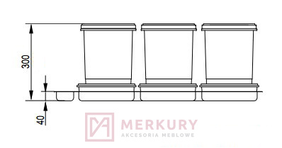 Pojemnik na odpady do segregacji REJS PRAKTIKO WE14.1826.05.049 2x15L 2x7L 2 brytfanki srebrny MERKURY Akcesoria Meblowe Pojemnik na odpady do segregacji REJS PRAKTIKO WE14.1826.05.049 2x15L 2x7L 2 brytfanki srebrny MERKURY Akcesoria Meblowe