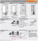 Szuflada z wysokim frontem i boxcover 450mm antracyt MERIVOBOX MERKURY Akcesoria Meblowe