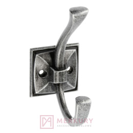 Wieszak meblowy GTV MADRYT stare srebro MERKUR Akcesoria Meblowe