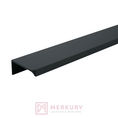 Uchwyt meblowy U12 R9 czarny mat 800mm MERKURY Akcesoria Meblowe Uchwyt meblowy U12 R9 czarny mat 800mm MERKURY Akcesoria Meblowe