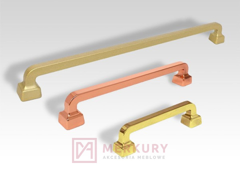Uchwyt meblowy BRERA 15217Z09600.11 złoty połysk 96/116mm MERKURY Akcesoria Meblowe Uchwyt meblowy BRERA 15217Z09600.11 złoty połysk 96/116mm MERKURY Akcesoria Meblowe