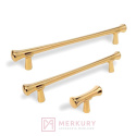 Uchwyt meblowy ETRURIA 15247Z12800.11 złoty połysk 128/18mm MERKURY Akcesoria Meblowe