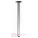 Noga stołowa regulowana fi 60mm stal szczotkowana inox H-820mm MERKURY Akcesoria Meblowe