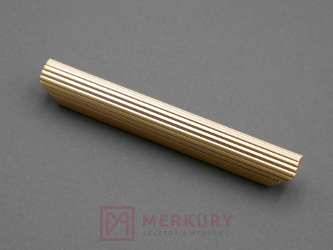 Uchwyt meblowy EMMA złoty szczotkowany 96mm MERKURY Akcesoria Meblowe Uchwyt meblowy EMMA złoty szczotkowany 96mm MERKURY Akcesoria Meblowe