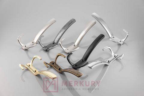 Wieszak meblowy GTV A0 K23 aluminium mat MERKURY Akcesoria Meblowe Wieszak meblowy GTV A0 K23 aluminium mat MERKURY Akcesoria Meblowe