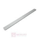 Uchwyt krawędziowy UA06, 1180/1200mm, aluminium mat MERKURY Akcesoria Meblowe