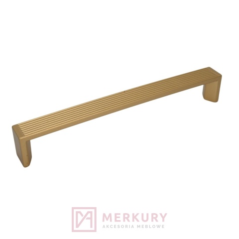 Uchwyt meblowy LORETO, złoty mat, 160mm MERKURY Akcesoria Meblowe