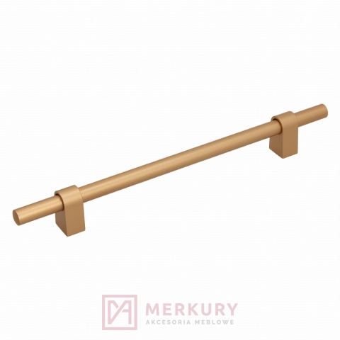 Uchwyt meblowy GAMET RE44 złoty mat 192mm MERKURY Akcesoria Meblowe