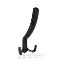 Wieszak meblowy DW11, czarny mat,  MERKURY Akcesoria Meblowe