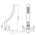 Wieszak meblowy DW11, satyna mat,  MERKURY Akcesoria Meblowe