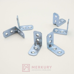 4x Kątownik łącznik meblowy 30x30x16mm MERKURY Akcesoria Meblowe