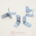 4x Kątownik łącznik meblowy 35x35x16mm MERKURY Akcesoria Meblowe