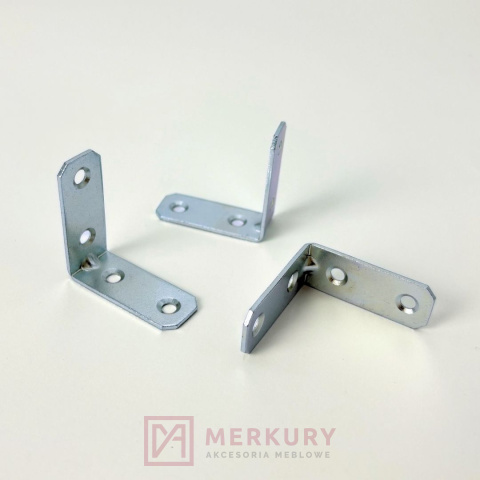 100x Kątownik łącznik meblowy 40x40x16mm MERKURY Akcesoria Meblowe 100x Kątownik łącznik meblowy 40x40x16mm MERKURY Akcesoria Meblowe