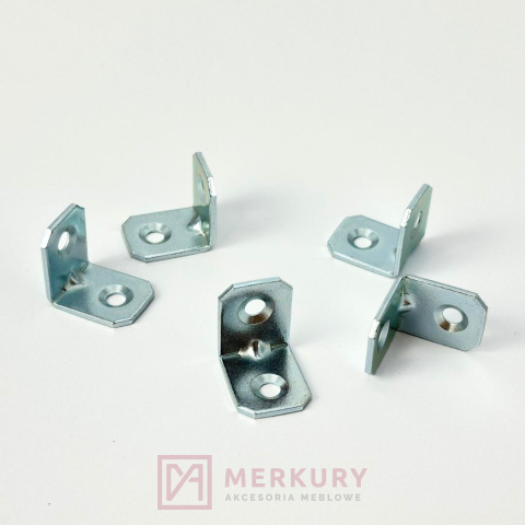 4x Kątownik łącznik meblowy 20x20x16mm MERKURY Akcesoria Meblowe 4x Kątownik łącznik meblowy 20x20x16mm MERKURY Akcesoria Meblowe