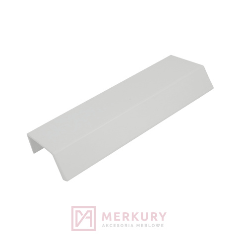 Uchwyt krawędziowy UA09, biały mat, 540/5600mm MERKURY Akcesoria Meblowe Uchwyt krawędziowy UA09, biały mat, 540/5600mm MERKURY Akcesoria Meblowe
