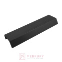 Uchwyt krawędziowy UA09 czarny mat 96/116mm MERKURY Akcesoria Meblowe