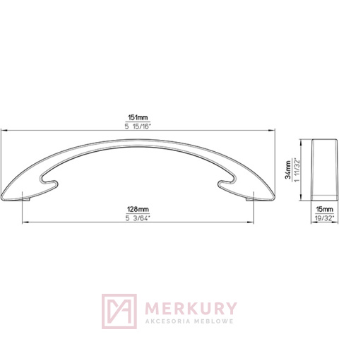 Uchwyt meblowy 2502 miedź antyczna 128mm MERKURY Akcesoria Meblowe Uchwyt meblowy 2502 miedź antyczna 128mm MERKURY Akcesoria Meblowe