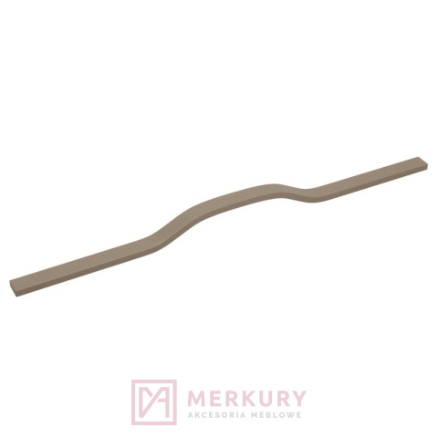 Uchwyt meblowy UA130, szarobrązowy, 352/394mm MERKURY Akcesoria Meblowe Uchwyt meblowy UA130, szarobrązowy, 352/394mm MERKURY Akcesoria Meblowe