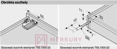 Prowadnica TANDEM BLUMOTION BLUM 560H2500B, pełny wysuw, 250mm MERKURY AKCESORIA MEBLOWE Prowadnica TANDEM BLUMOTION BLUM 560H2500B, pełny wysuw, 250mm MERKURY AKCESORIA MEBLOWE
