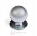 Gałka meblowa DG32 aluminium mat MERKURY Akcesoria Meblowe Gałka meblowa DG32 aluminium mat MERKURY Akcesoria Meblowe